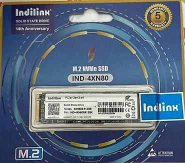 sdd: SSD Indilinx IND-4XN80 M.2 NVMe - Форм‑фактор: M.2 2280 - Интерфейс — 1