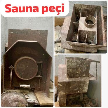 газовая печка: Sauna peçi