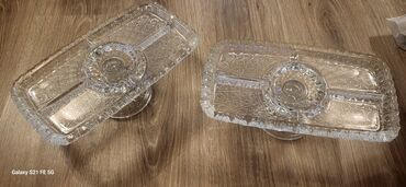 Tort və şiriniyyat qabları: Tort və şiriniyyat qabı, Şüşə