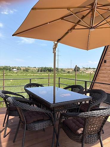 centr park: А-фрейм домик, Baytur Resort & Spa, Чолпон-Ата, 6 мест — 4