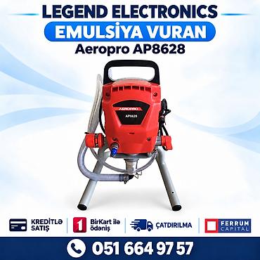 pol silen mop: Elan başlığı: Aeropro AP8628 emulsiya vuran, boya aparatı Aeropro — 1
