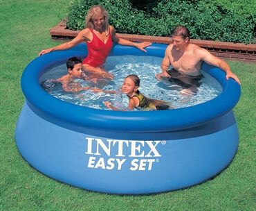 особняк с бассейном: Бассейн INTEX
2.44×76