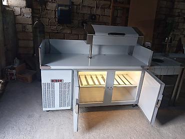 metbex soyuducu: Restoranlar üçün soyuducu vitrinyar və soyuducu iş masaları - — 2