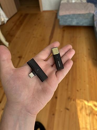 Mikrofonlar: Şəkildə gördüyüz mobil mikrofondu. Bluetooth ilə telefona qoşulur. 2 — 2