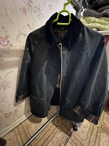 мужиской куртка: Мужская куртка, XL, Barbour, Б/у, цвет - Зеленый, Самовывоз — 2