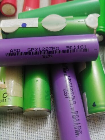🔵Panasonic CGR18650CE 2200mah - 3 azn 🔵Sony SE US18650GS 2200mah - 3