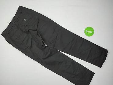 czarne cargo pull and bear: Spodnie materiałowe damskie, rozmiar M — 3