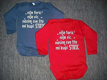 Bodiji i zeke za bebe: Mere 56-62 dvobroj do 3 meseci 68 do 5 meseci 74 do 9 meseci 80 do — 13