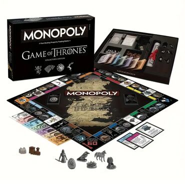 Əlcəklər: «Игра престолов: Монополия Делюкс Эдисион» — премиум настольная игра