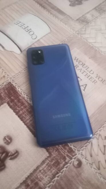 samsung note 10 цена в бишкеке: Samsung Galaxy A31, Б/у, 64 ГБ, цвет - Синий, 1 SIM