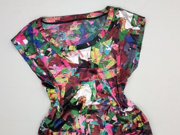 bluzka w geometryczne wzory: NEXT Petite, Women's blouse, size L (EU 40)