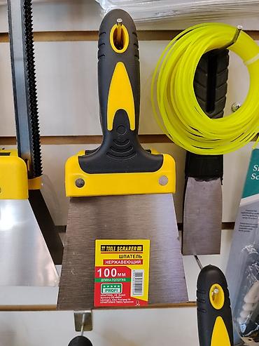 power star w7: Шпатель TT Tools Scraper, нержавеющая сталь, 100 мм - Длина полотна — 1
