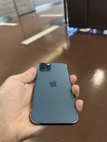 hisense pro: IPhone 12 Pro, 256 GB, Pacific Blue, Face ID — 3