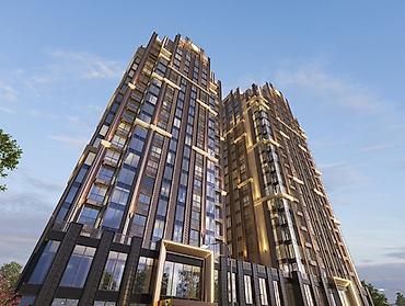 flat osh: 3 комнаты, 124 м², Азия Молл Элитка, 14 этаж, ПСО (под самоотделку) — 4