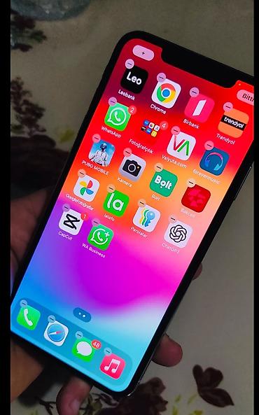iphone x teze: IPhone Xs Max, 512 GB, Ağ, Face ID — 2