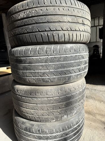 255 55 18 зима: Шины 255 / 45 / R 18, Лето, Б/у, Комплект, Легковые, Япония, Hankook