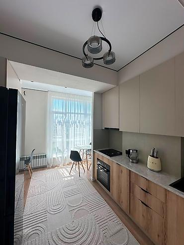алмааты: 1 комната, 37 м², ул. Горького / Алматинка Элитка, 9 этаж, Евроремонт — 3
