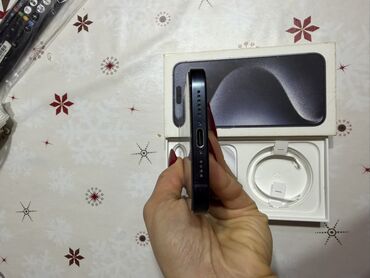 Apple iPhone: IPhone 15 Pro, 256 GB, Blue Titanium, Simsiz şarj — 6