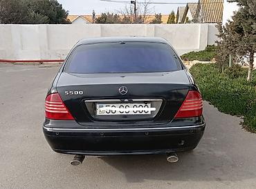 avtomobil aksesuarlar: Mercedes-Benz S 500: 5 l | 2000 il Sedan — 2