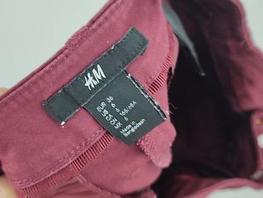 chinosy hm: H&M, Spodnie materiałowe damskie, rozmiar S — 4