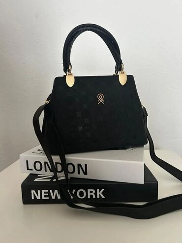 Torbe: Elegantna ženska torba – crna - Model: klasična ručna torba sa — 1