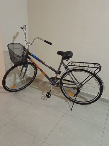 qaçış velosipedi: Yeni Şəhər velosipedi Stels, 28", sürətlərin sayı: 1, Ünvandan götürmə, Ödənişli çatdırılma