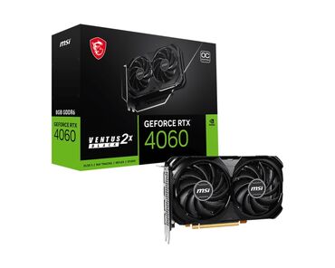 kompüter ekran: Видеокарта MSI GeForce RTX 4060, 8 ГБ, Новый