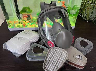 Спецодежда: Респираторные маски #противогаз #Маска с фильтрами #многоразовые маски at lalafo.kg — 10 Спецодежда: Респираторные маски #противогаз #Маска с фильтрами #многоразовые маски — 10