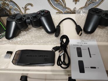 Digər oyun və konsollar: Game Stick Lite 4K – 2.4G simsiz oyun konsolu və gamepad dəsti — 6