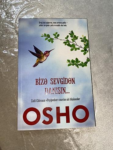 Bədii ədəbiyyat: Məhsul: Kitab – “Bizə Sevgidən Danışın…” (OSHO) Təsvir: - Müəllif — 1