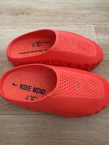 шлеп: Мужские сандалии, 44, Nike, Б/у, цвет - Красный, Самовывоз, Платная доставка — 1