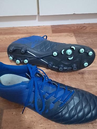 Kopačke: Fudbalske kopačke – plavo/tamno siva kombinacija - Tip: kopačke sa — 4