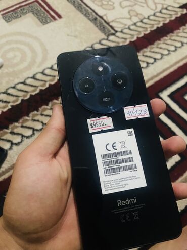 телефон редми 14: Redmi, Redmi 14C, Колдонулган, 128 ГБ, түсү - Кара, 2 SIM