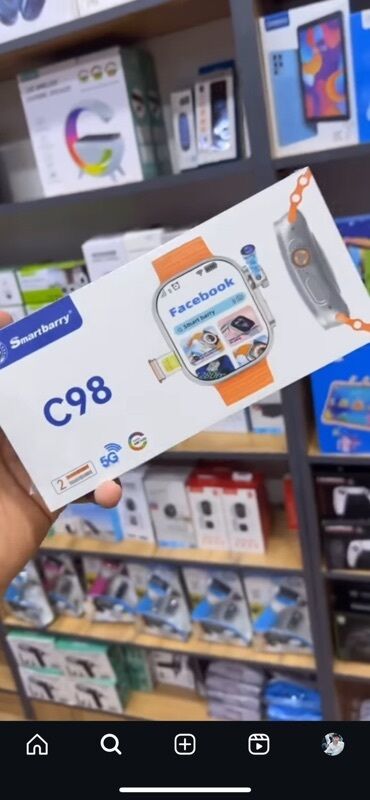 128 ekran tv: Smart saat, Smart, Sensor ekran, rəng - Narıncı