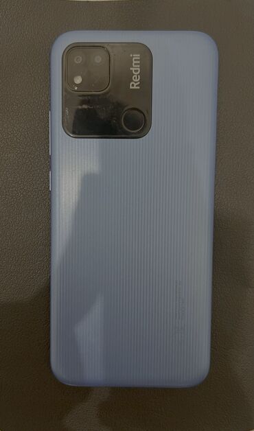 işlənmiş lazer: Xiaomi Redmi 10A, 64 GB, rəng - Göy, 
 Barmaq izi