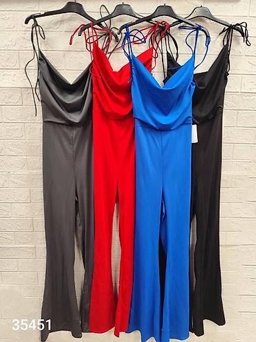 Kombinezoni: 💫Ženski elegantni kombinezon - Model: uski kroj sa zvonastim — 10