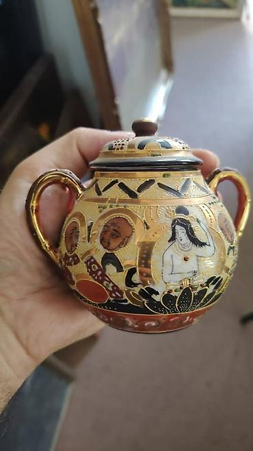 Винтажная японская песочница Сатсума lalafo.az -da Винтажная японская песочница Сатсума