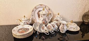 südlük: Çay dəsti, rəng - Ağ, Farfor, 6 nəfərlik, Almaniya — 2