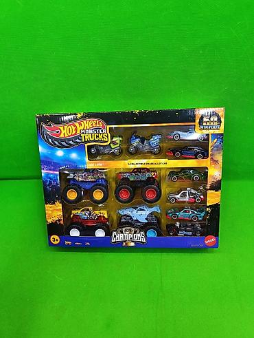 Детский мир: 🏎️🔥 Набор машинок Hot Wheels Monster Trucks — целый автопарк в одной — 9
