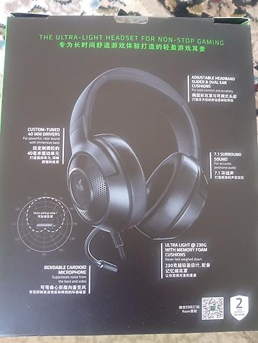 hyper x cloud: Проводные гарнитуры, Razer, Новый, цвет - Черный — 2