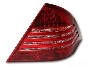 KRISTALNA LED STOP SVETLA MERCEDES C KLASA W203 | Kristalna crveno