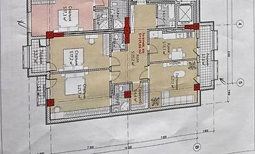 2025: 3 комнаты, 119 м², 11 этаж, ПСО (под самоотделку) — 2
