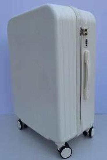 Putni koferi i torbe: Kofer za putovanja sa crtanim motivom - Dizajn: krem kofer sa — 19