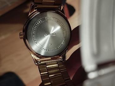 Qol saatları: CASIO MTP-V006G-1CUDF kişi qol saatı - Korpus və qolbaq: qızılı — 4