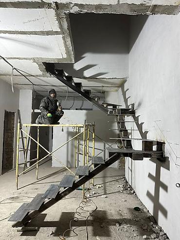 Обшивка лестниц: Каркас жасайбыз 40000сомдон меснй Темир день — 32