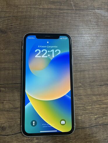 Apple iPhone: IPhone 11, 64 GB, Ağ, Zəmanət, Simsiz şarj, Face ID