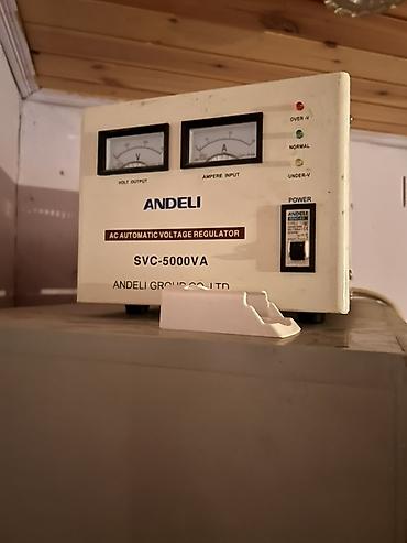 аккумулятор 12в 7а ч: Hisense divar tipli split kondisioner ve Andeli SVC-5000VA gərginlik — 4