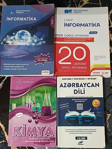 sevda bəxtiyar əlifba pdf: İnformatika DİM vəsait 5 AZN İnformatika DİM 20 sınaq 3 AZN Kimya — 1