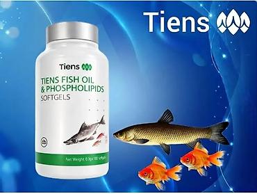 tiens: Tiens Fish Oil & Phospholipids Softgels Məhsul: Tiens balıq yağı — 1