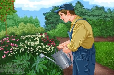 садовник: Садовник охранник предлагает свои услуги по охране дачи участка с